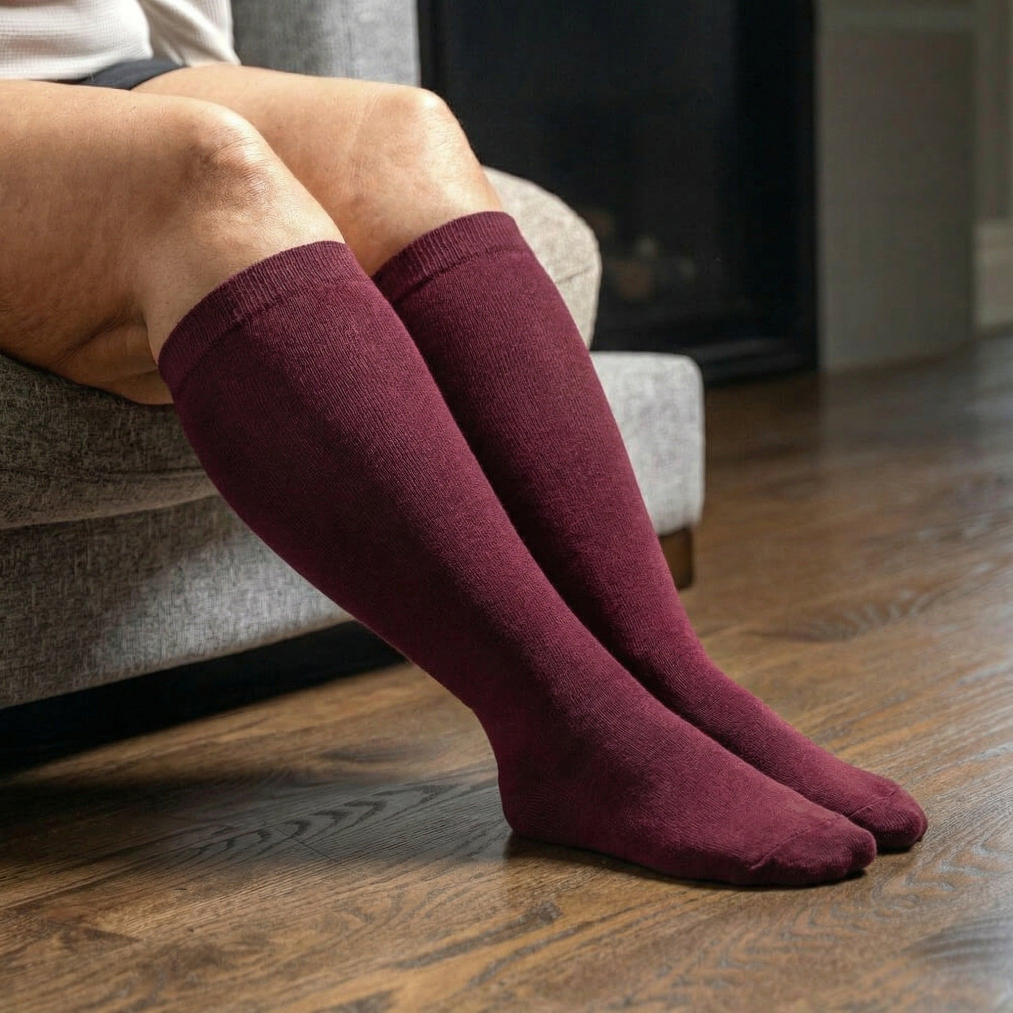 Wide Compression Socks For Pain Relief